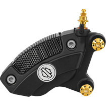 BOLT BANJO BLEEDER 10mm GOLD 12-PT FRT CALIPER TOURING