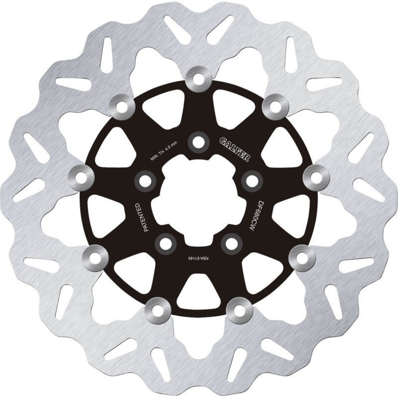 BRAKE ROTOR GALFER FLOATING COMPLETE DF680CW
