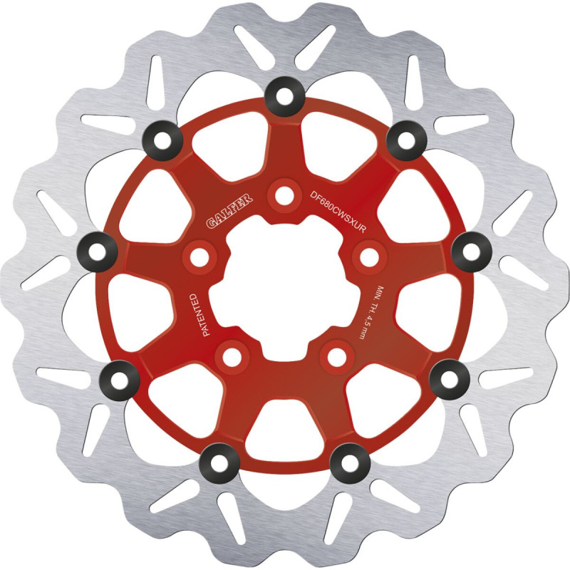 BRAKE ROTOR GALFER FLOATING RED DF680CWSXUR