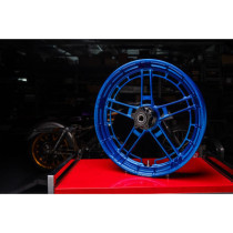 WHEEL FLATLINE 18" X 5.5" BLUE