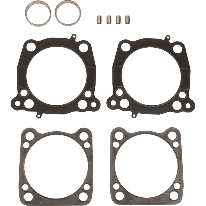 GASKET KIT HEAD/BASE/EXHAUST.030THICK 129"&132"4.32"BORE M8