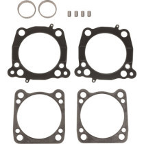 GASKET KIT HEAD/BASE/EXHAUST.030THICK 129"&132"4.32"BORE M8