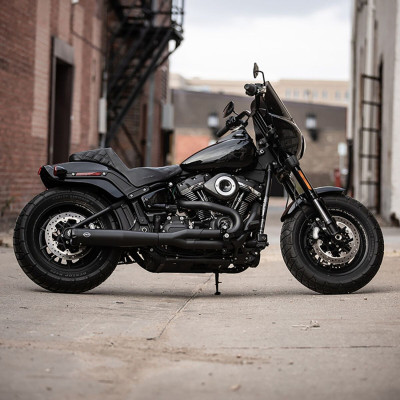 EXHAUST 2:1 BLK