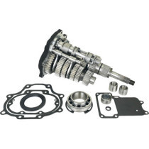 SUPER GEAR KIT FAT 6, 2007-2017 TWIN CAM BLACK