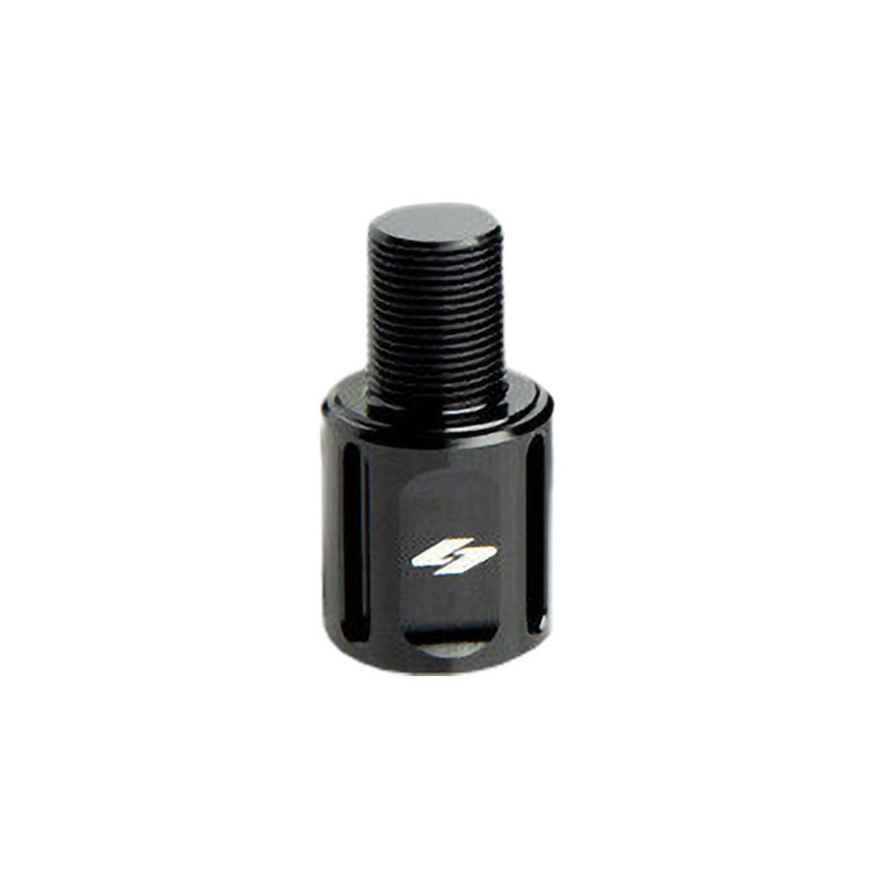 Kraus, Moto 1" rear shock extension set. Black