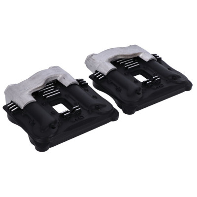 EMD, ''Knucklehead style'' rocker cover set. Black cut