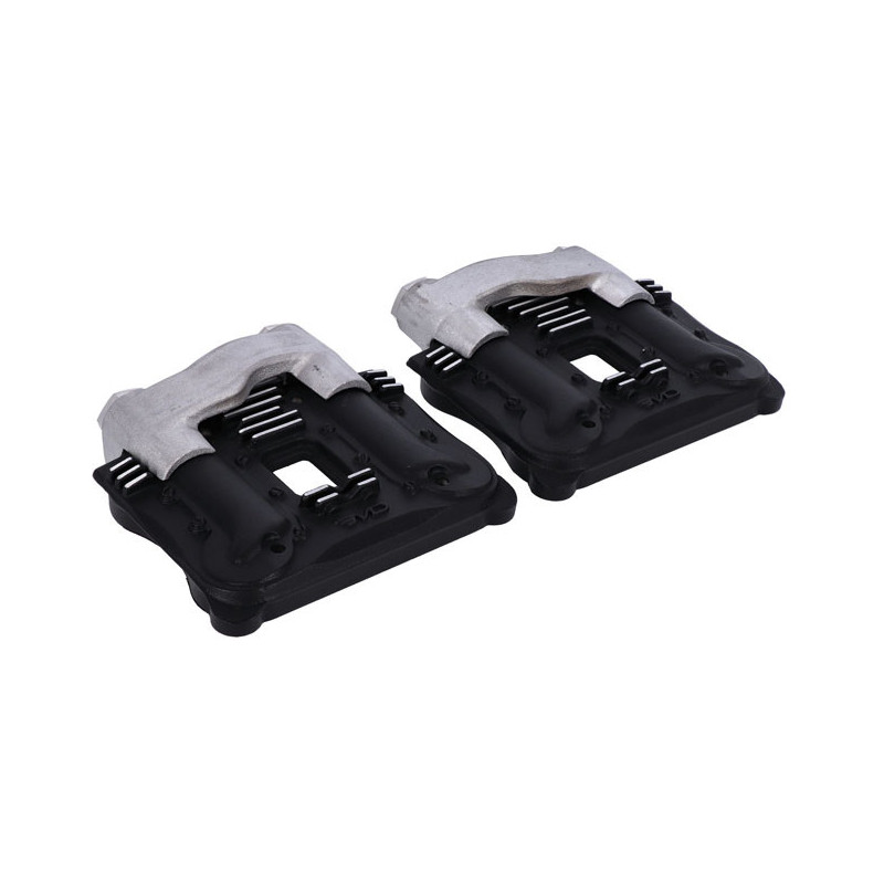 EMD, ''Knucklehead style'' rocker cover set. Black cut