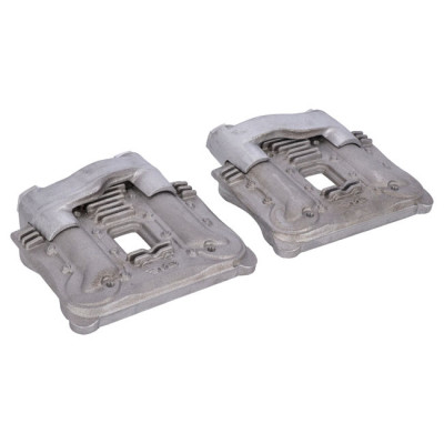 EMD, ''Knucklehead style'' rocker cover set. Raw