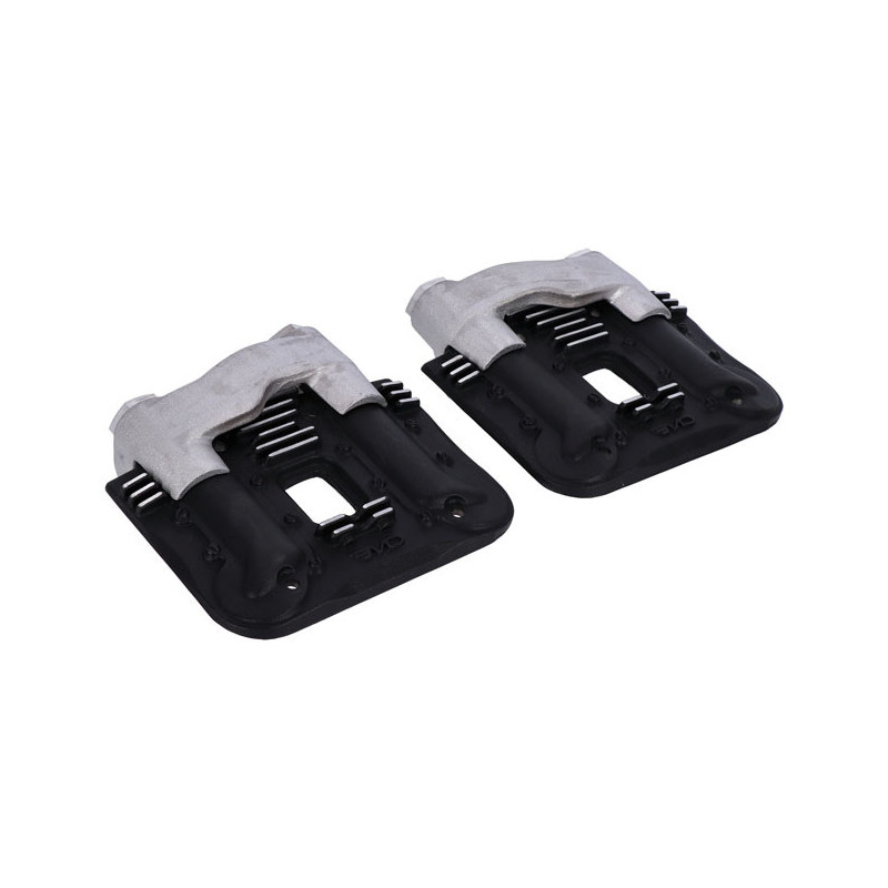EMD, ''Knucklehead style'' rocker cover set. Black cut