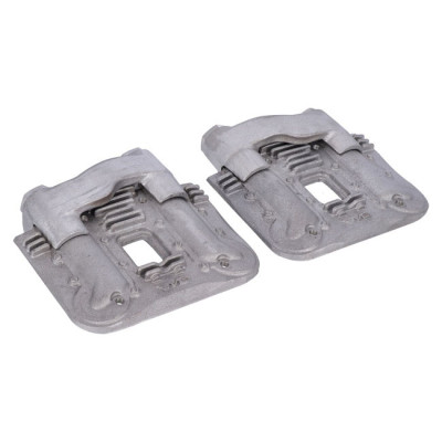 EMD, ''Knucklehead style'' rocker cover set. Raw