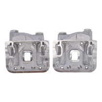 EMD, ''Knucklehead style'' rocker cover set. Raw