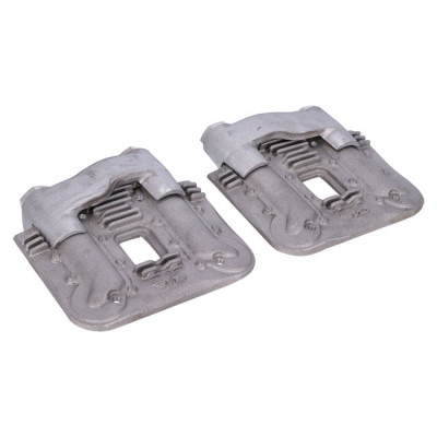 EMD, ''Knucklehead style'' rocker cover set. Raw