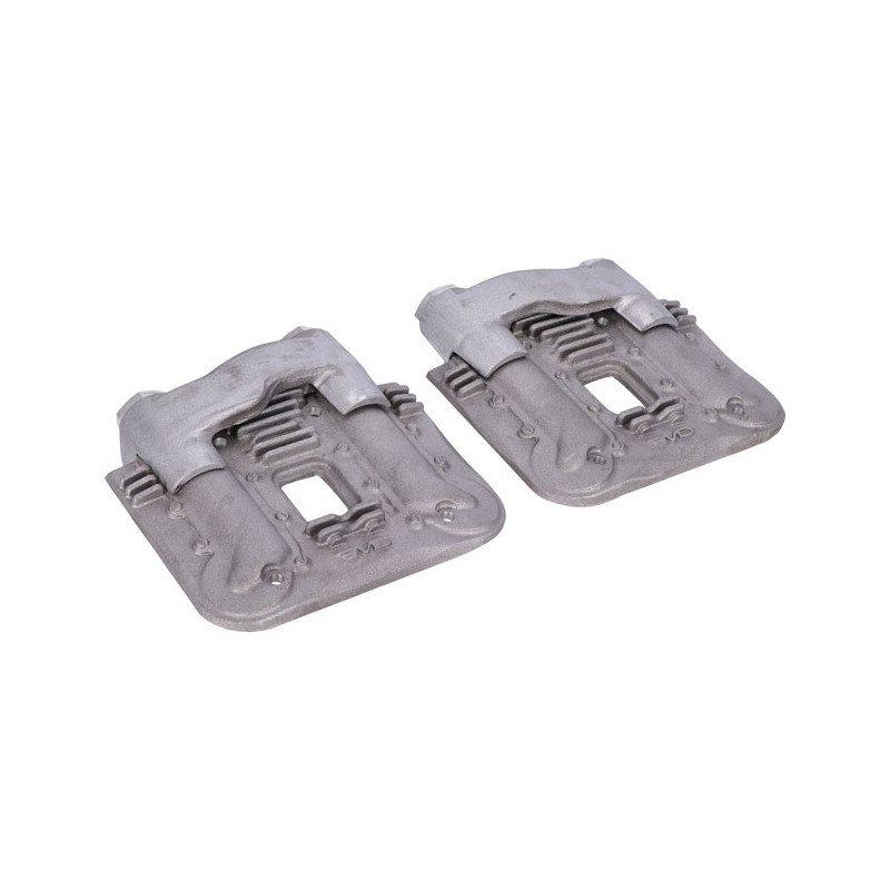 EMD, ''Knucklehead style'' rocker cover set. Raw