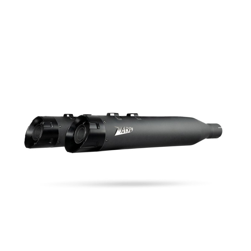 SLIP-ON MUFFLER RACING BLACK 25+