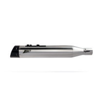 SLIP-ON MUFFLER RACING CHROME 25+