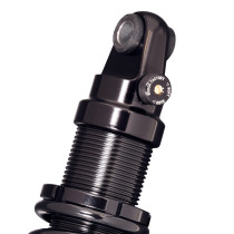Shock Factory Bi-amortisseur 2WIN - 12" ou 12.5" ou 13" (A la commande) - Harley Davidson Sportster de 1981 à 2021 - Noir