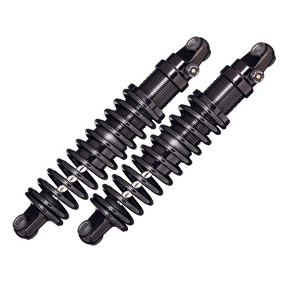 Shock Factory Bi-amortisseur 2WIN - 12" ou 12.5" ou 13" (A la commande) - Harley Davidson Sportster de 1981 à 2021 - Noir