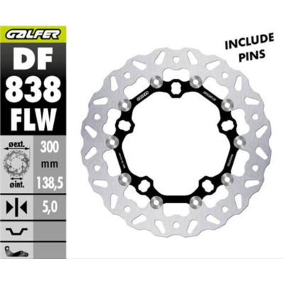 BRAKE DISC FLOAT WAVE