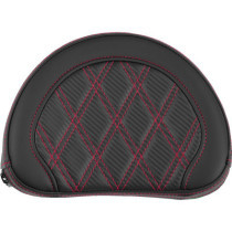 PAD BR CONTOURED CF LS RED STITCH