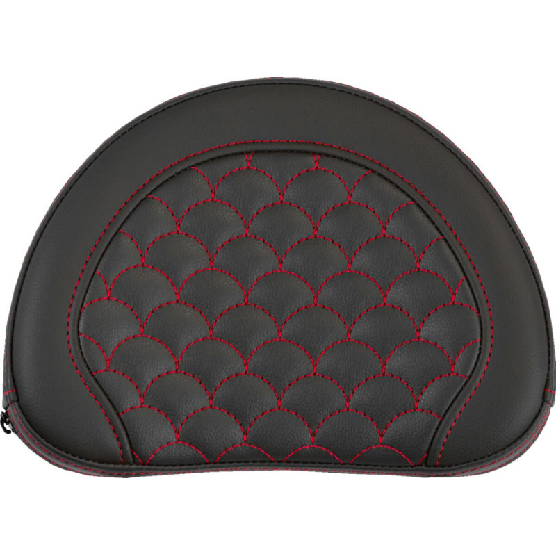 PAD BR CONTOURED DS RED STITCH