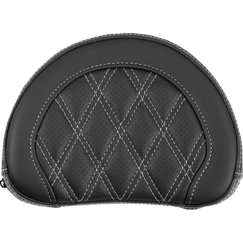 PAD BR CONTOURED LS WHT STITCH