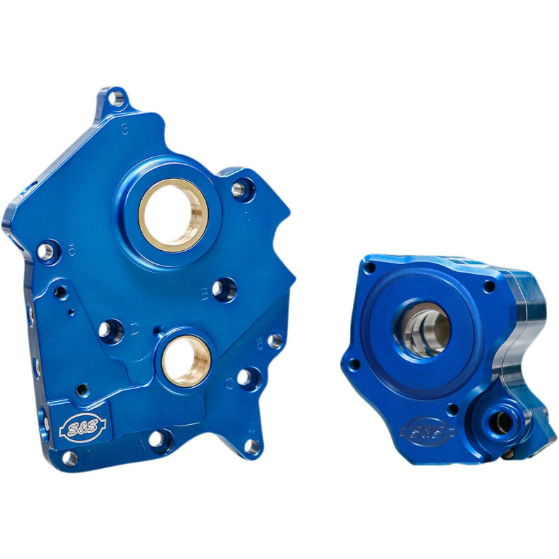 Cam Support Plate and Oil Pump - Oil Cooled - VVT M8