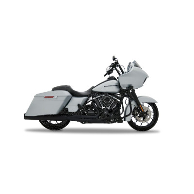 EXHAUST 2-1 SYSTEM FLH BLACK/BLACK