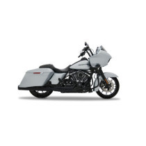 EXHAUST 2-1 SYSTEM FLH BLACK/BLACK
