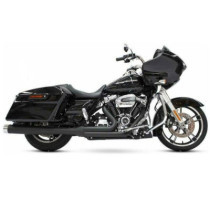 EXHAUST 2-1 SYSTEM FLH BLACK/CHROME
