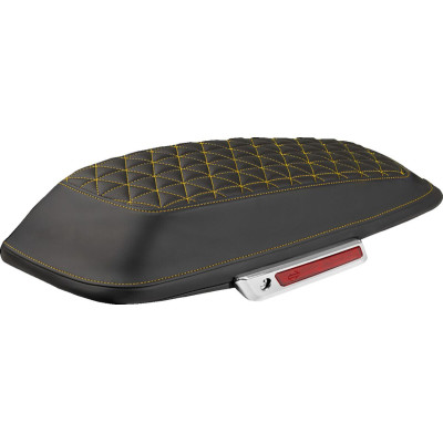 COVER SADDLEBAG TG GLD STITCH