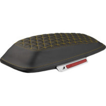 COVER SADDLEBAG TG GLD STITCH