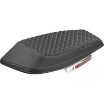 COVER SADDLEBAG ROADSOFA DS WHT STITCH