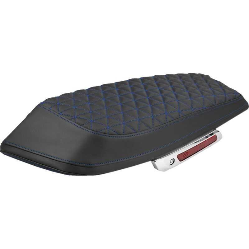 COVER SADDLEBAG TRI GRIPPER BLU STITCH