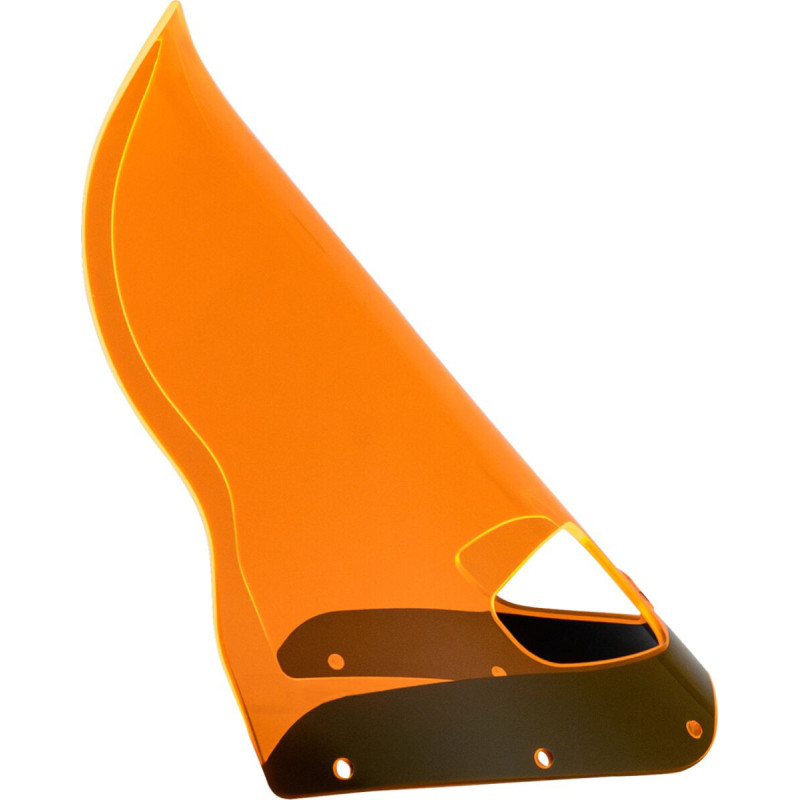 WINDSHIELD ROAD WARRIOR FAIRING  - 15" -  - ORNAGE ICE