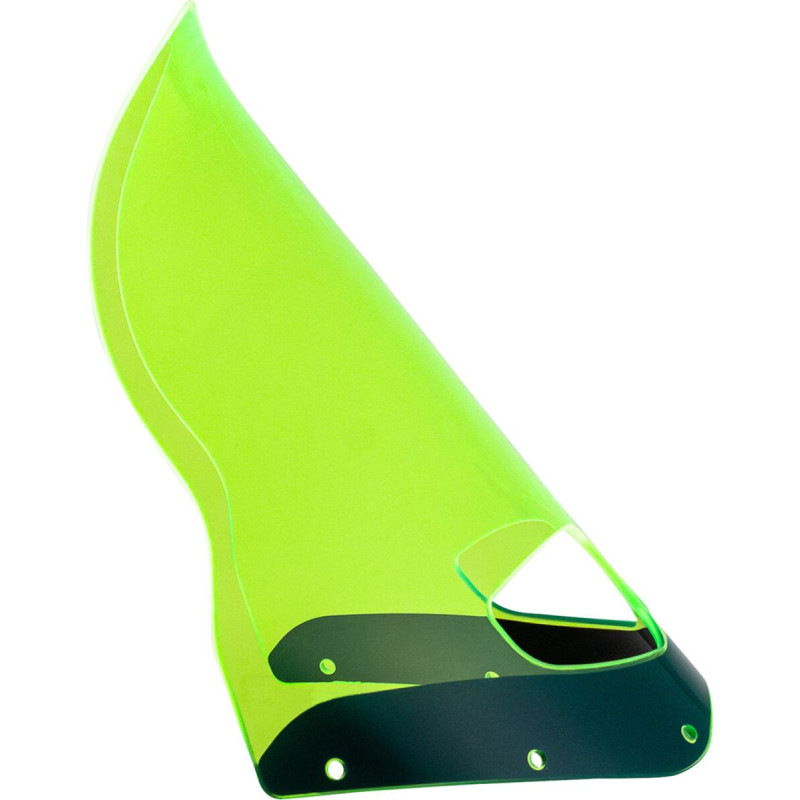 WINDSHIELD ROAD WARRIOR FAIRING  - 15" -  - GREEN ICE