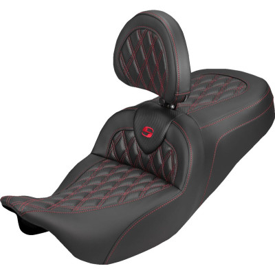 SEAT ROADSOFA CF LS SR DB RED STITCH