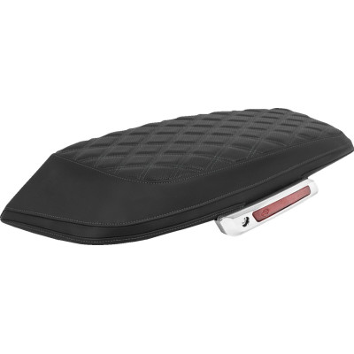 COVER SADDLEBAG LS BAGGER GRY STITCH