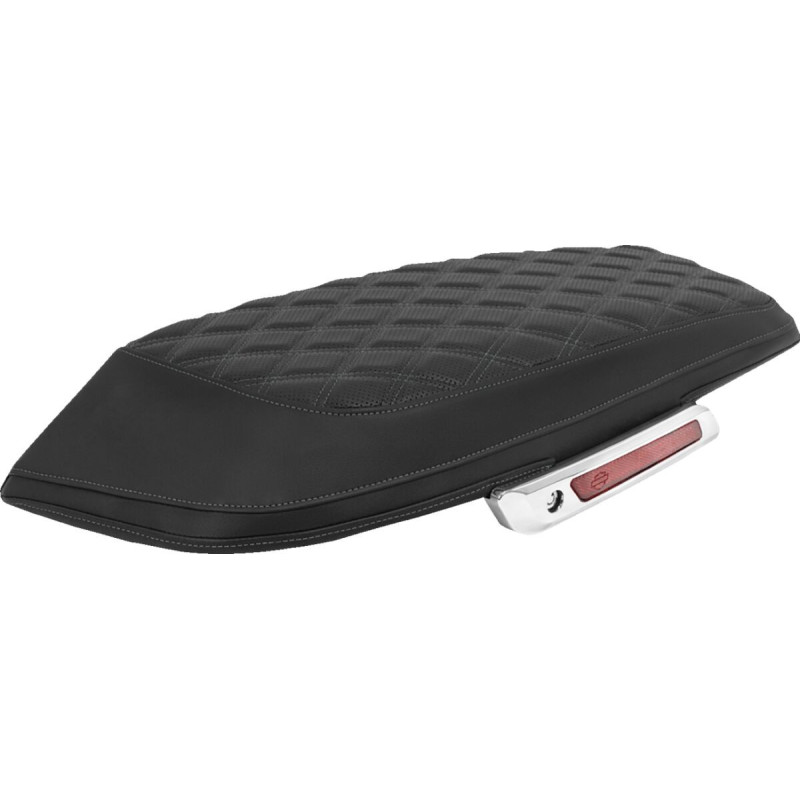 COVER SADDLEBAG LS BAGGER GRY STITCH