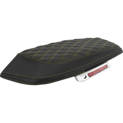 COVER SADDLEBAG LS BAGGER GLD STITCH
