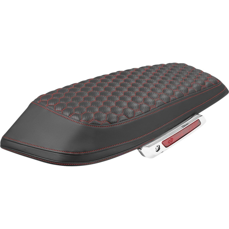 COVER SADDLEBAG HC RED STITCH