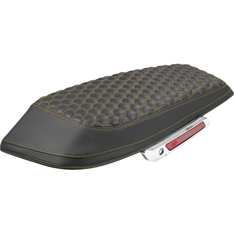 COVER SADDLEBAG HC GLD STITCH