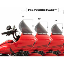 Pare-Brise Klock Werks Flare - Hauteur 12" - Harley Davidson Road Glide de 2015 à 2025 - Tinté