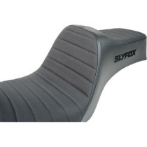Highnoon Seat - Vinyl - Black Logo - Dyna '12-'16