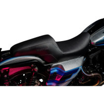Seat Predator S/F B Logo Blk Smth Vnyl w/slpstp FLHR/X 97-07
