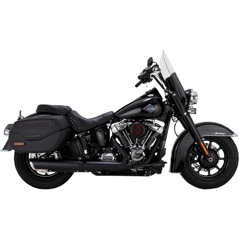 MUFFLER SLIP ON SOFTAIL BLACK