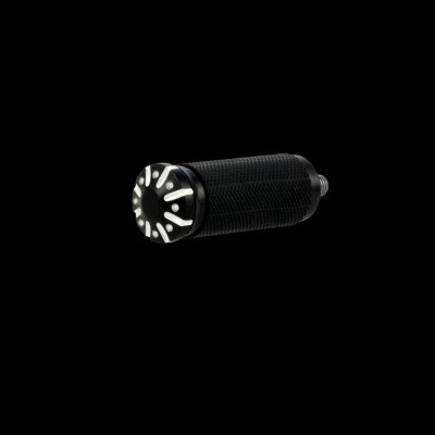 BURLY HAWK UNIVERSAL TOE PEG BILLET- BLK MACH