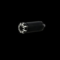 BURLY HAWK UNIVERSAL TOE PEG BILLET- BLK MACH