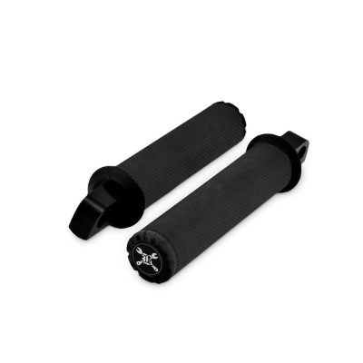 BURLY HAWK FOOTPEG SET BILLET- BLK MACH