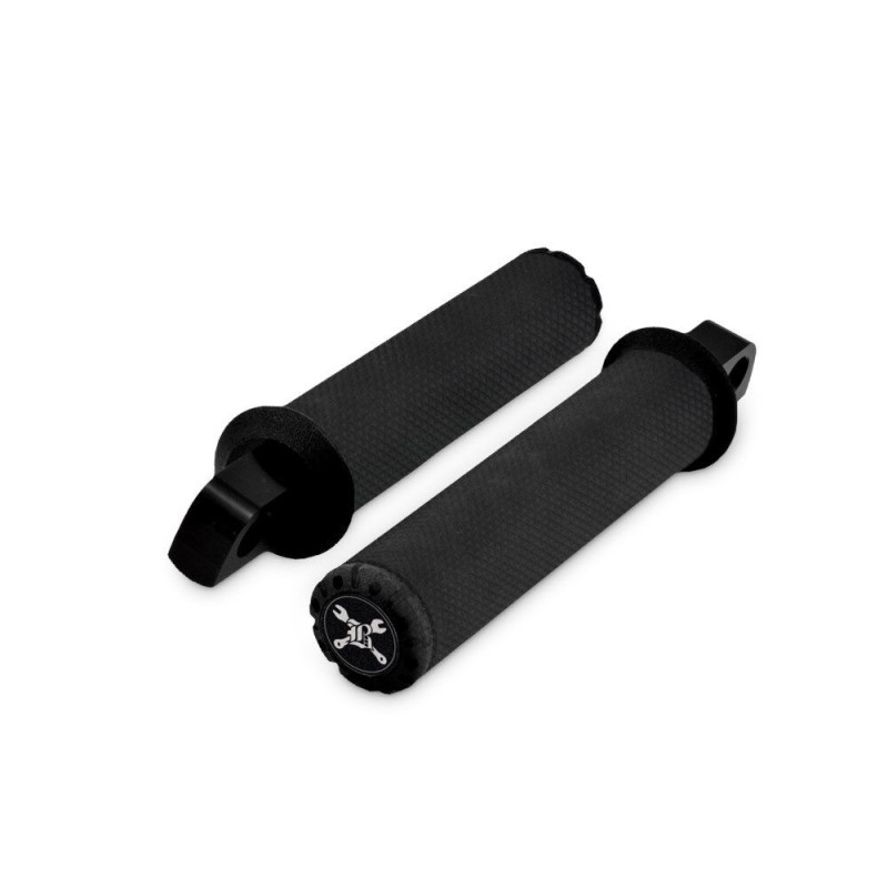 BURLY HAWK FOOTPEG SET BILLET- BLK MACH