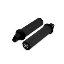 BURLY HAWK FOOTPEG SET BILLET- BLK MACH